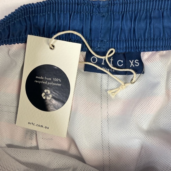 ORTC Port Willunga Stripe Swim Trunks Red & Blue Size XS (28) NWT - Picture 7 of 7